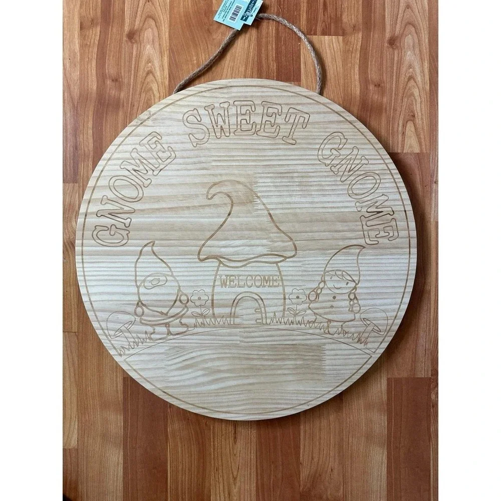Home sweet Home Mushroom Door Hanger-Rustic Home Decor